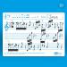 Show-me A4 Music Ruled Mini Whiteboards, Class Pack, 35 Sets C/MRB