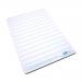 Show-me A4 Supertough Lined Mini Whiteboards, Class Pack, 35 Sets C/SRL