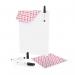 Show-me Basics Classpack of Plain A4 mini whiteboards, with mini drywipe markers and plant-based drywipe eraser cloths - 30 Sets C/WBP