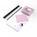 Show-me Basics Classpack of Plain A4 mini whiteboards, with mini drywipe markers and plant-based drywipe eraser cloths - 30 Sets C/WBP