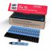 Show-me Box 100 Fine Tip Slim Barrel Drywipe Markers - Black FPCP100