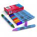 Show-me Box 10 Fine Tip Slim Barrel Drywipe Markers - Assorted Colours FPSDP10A