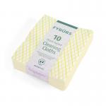 FYBURS Plant-based Cleaning Cloths Yellow Pack of 10 FYCC10YW