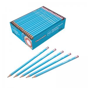 Classmaster HB Graphite Pencils with Eraser Tip, Pack of 144 GP144HBET