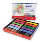 Swsh Komfigrip Giant Colouring Pencils, 12 Assorted Colours, Pack of 144 GTPCP144