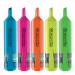 Classmaster Highlighters, 5 Assorted Colours, Pack of 48 HG48AC
