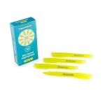 Classmaster Slim Barrel Highlighters, Yellow, Pack of 10 HGPYW