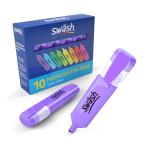 Swsh Premium Highlighters, Violet, Pack of 10 HLP10VT