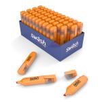 Swsh Premium Highlighters, Orange, Pack of 48 HLP48OR