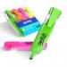 Swäsh Premium Highlighters, Assorted, Wallet of 4 HLPW4A