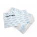 The photo shows a pack of 10 Eastpoint Lapboards, each measuring A4 in size. The lapboards are designed for handwriting practice and feature a drywipe surface. The pack is neatly organized and the lapboards are stacked on top of each other. They appear to be white with a glossy finish, and each one has a smooth surface for easy writing.