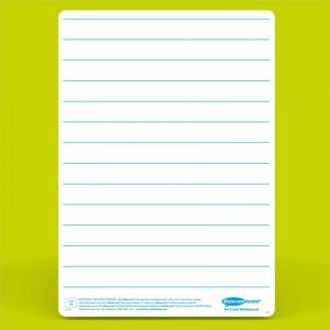 Show-me A4 Lined Mini Whiteboards, Pack of 100 Boards LIB100