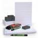 Show-me A4 Lined Mini Whiteboards, Small Pack, 10 Sets LIB10A