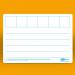 Show-me A4 6-Frame Phoneme Mini Whiteboards, Small Pack, 10 Sets LPB610A