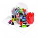 Swäsh Mini Highlighters, 5 Assorted Colours, Tub of 50 MHL50T