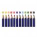 Swäsh Premium Colouring Pencils, 12 Assorted Colours, Pack of 144 PCP144