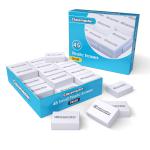Classmaster Pencil Erasers, Small Size, Pack of 45 PES45