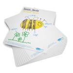 Show-me A4 Plain Mini Whiteboards, Pack of 10 Boards SMB10