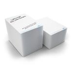 Show-me A4 Plain Mini Whiteboards, Pack of 100 Boards SMB100