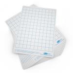 Show-me A4 Supertough Gridded Mini Whiteboards, Pack of 10 Boards SRG10