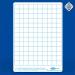 Show-me A4 Supertough Gridded Mini Whiteboards, Small Pack, 10 Sets SRG10A
