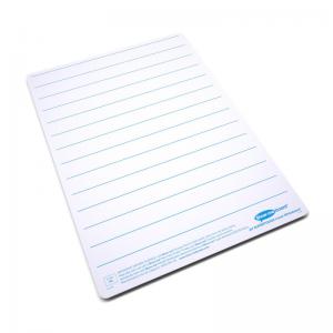 Show-me A4 Supertough Lined Mini Whiteboards, Pack of 10 Boards SRL10