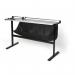 This image features the Eastpoint Trimmer Accessories Heavy Duty Trimmer Stand specifically designed for the Razorback RZT1300 and STRZT1300 models. The stand is sturdy and durable, providing a stable base for the trimmer to rest on. It also comes with adjustable height settings for added convenience.