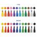 Swäsh Colouring Pens, Broad and Fine Tip, 12 Assorted Colours, Pack of 600 TC600FB