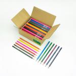 re:create Treesaver Colouring Pencils, 12 Assorted Colours, Pack of 144 TREE144COL