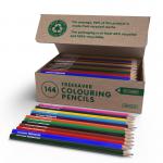 re:create Treesaver Colouring Pencils, 12 Assorted Colours, Pack of 144 TREE144COL