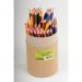 re:create Treesaver Colouring Pencils, 12 Assorted Colours, Tube of 72 TREE72COLT