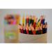 re:create Treesaver Colouring Pencils, 12 Assorted Colours, Tube of 72 TREE72COLT
