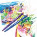 Swsh Colouring Pens, Broad Tip, 12 Assorted Colours, Pack of 12 TW12BD