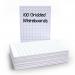 Show-me Gridded Drywipe Boards Pack of 100 WBG100