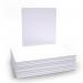 Show-me Plain Drywipe Boards Pack of 100 WBP100