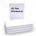 Show-me Plain Drywipe Boards Pack of 100 WBP100