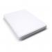 A photo of the Eastpoint Lapboards Show-me Plain Drywipe Boards Pack of 30 WBP35 shows a stack of thirty whiteboards with smooth surfaces and rounded corners. The boards are durable and ideal for classroom or office use, allowing for easy writing and erasing with dry-erase markers.