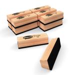 Show-me Wooden-Handled Erasers, Pack of 12 WTE12