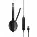 EPOS Now Sennheiser Adapt 160T USB-C II Binaural Wired Headband Headset Black EPO00706