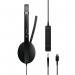 Epos Adapt 165T USB-C II Binaural Wired Headband Headset Black EPO00707