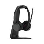 EPOS Impact 1061T Wireless Binaural On Ear Headset Bluetooth with Charging Stand 1001173 EPO00977