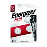 Energizer 2016/CR2016 Lithium Speciality Batteries (Pack of 2) 626986 ER24834