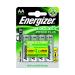 Energizer Rechargable AA Batteries 2000 Mah (Pack of 4) 632976