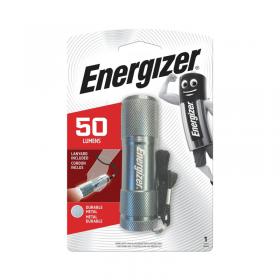 Energizer Metal Torch Compact 15 Hours Run Time 3AAA Silver 633657 ER33657