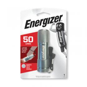 Energizer Metal Torch Compact 15 Hours Run Time 3AAA Silver 633657 ER33657