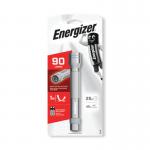 Energizer Metal Pocket Size LED Torch 25 Hour Run Time 2AA Silver 634041 ER34041