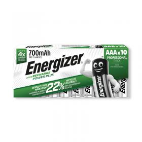 Energizer Rechargeable Batteries AAA 700Mah (Pack of 10) E300626400 ER34355