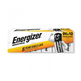 Energizer 9V Industrial Batteries (Pack of 12) 636109 ER36109