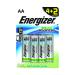 Energizer EcoAdvanced Alkaline AA Batteries E91 (Pack of 4) + 2 Free) E300135600