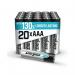 Energizer Max Plus AAA Batteries (Pack of 20) E301322900 ER42317
